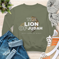 The Lion of Judah Christian Sweatshirt
