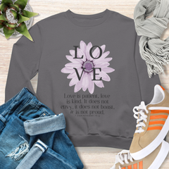 Love is Christian Sweatshirt