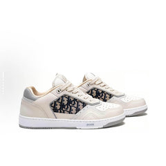 Classic low-top white sneakers