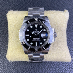 C-Factory -Black - Silver 904L Steel - Automatic - 41mm