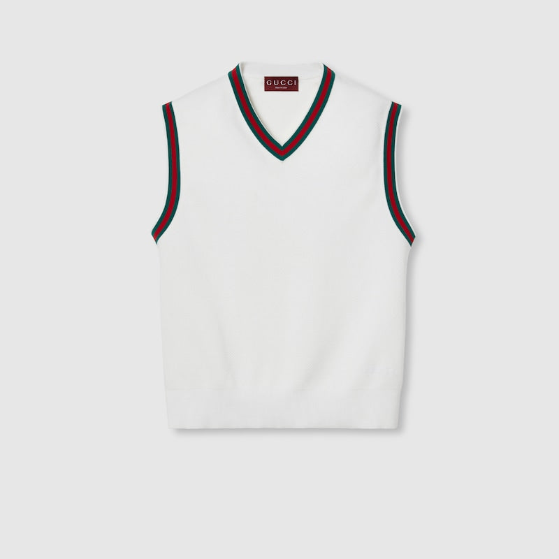 Red Striped Vest