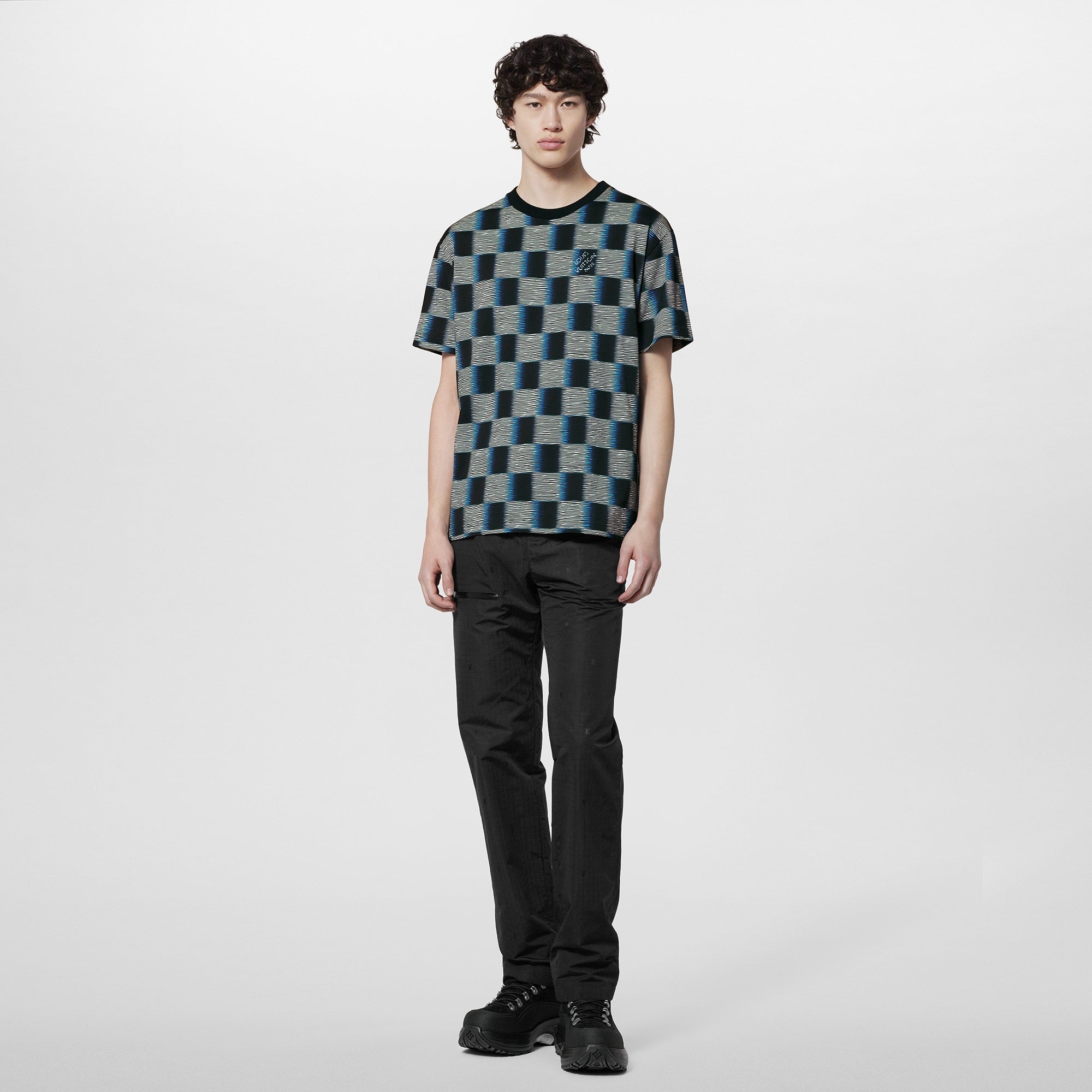 Lattice Design T Shirt
