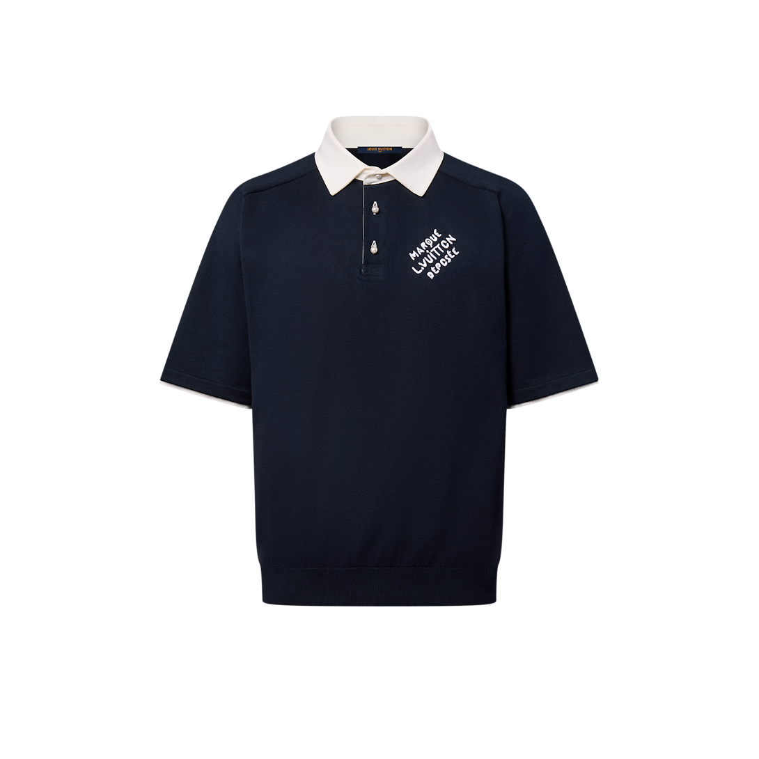 Embroidery Polo T Shirt