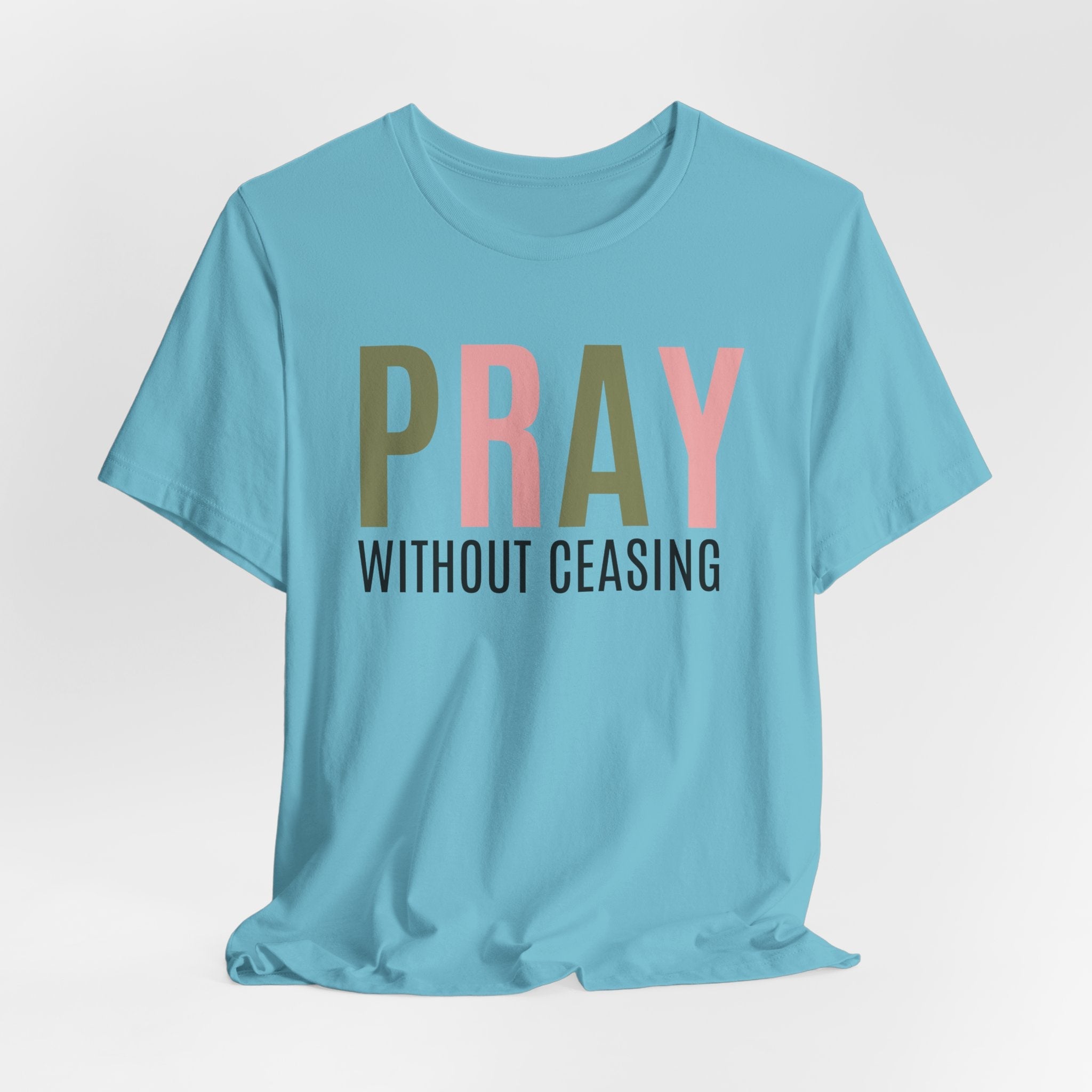 Pray Christian Mom Inspirational Christian T-Shirt