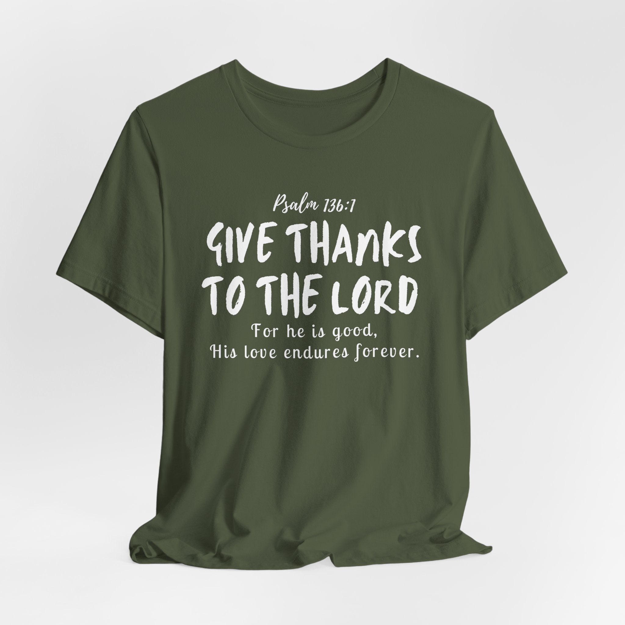 Give Thanks to the Lord Christian T-Shirt