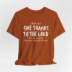 Give Thanks to the Lord Christian T-Shirt