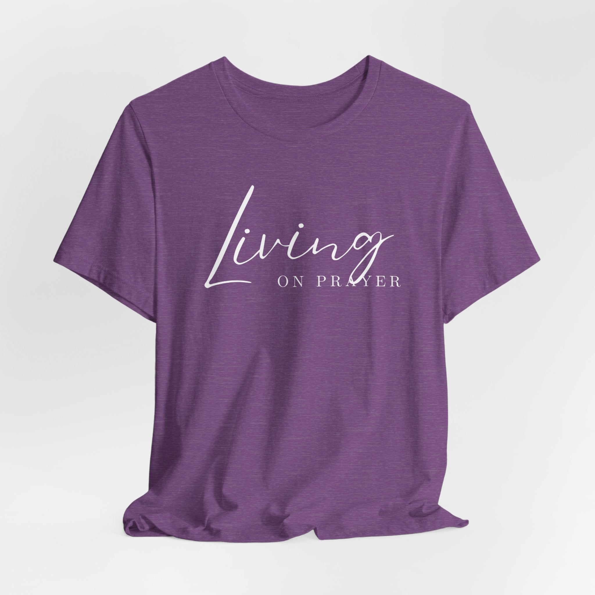 Living on Prayer Jesus-inspired Shirt