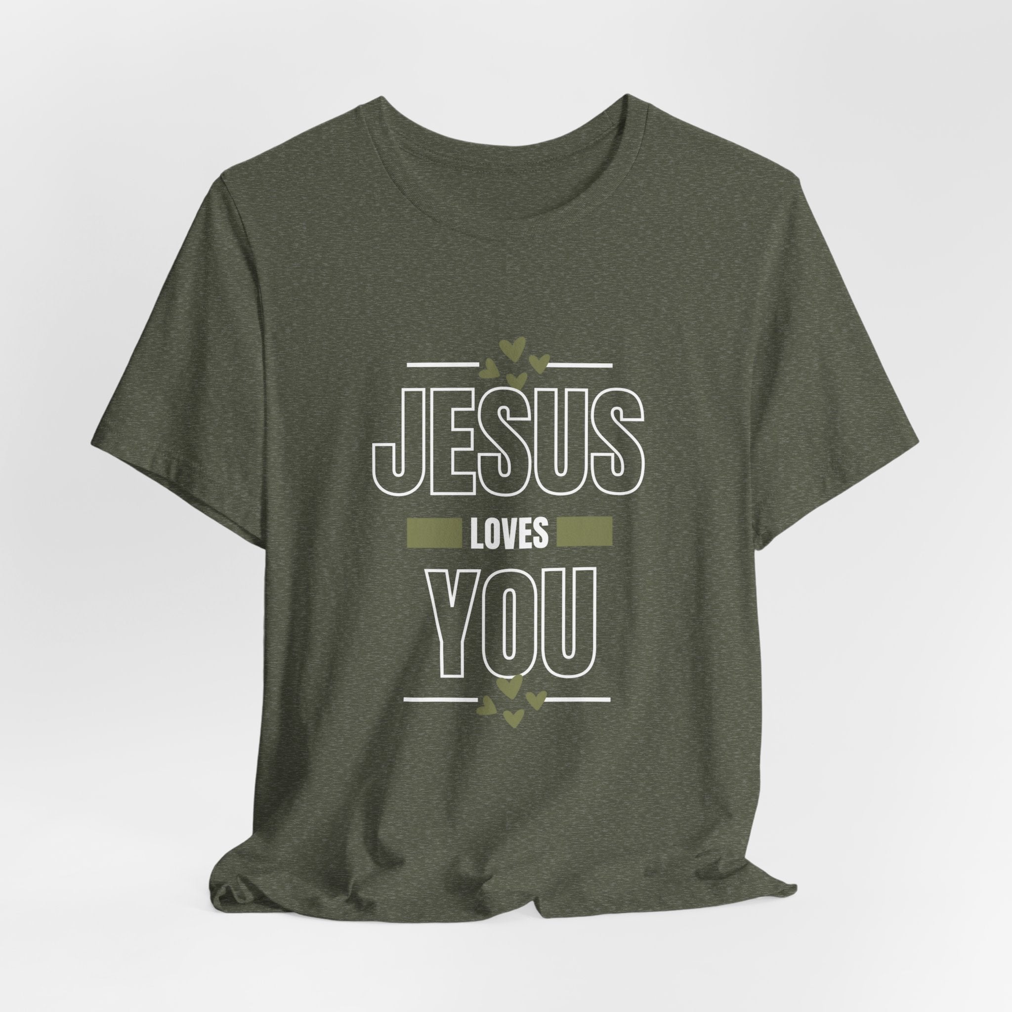 Jesus Loves You T Shirt Inspirational Tshirt