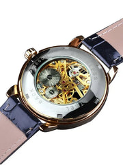 Black - Black Leather - Automatic -41mm