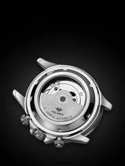 Blue - Silver 904L Steel - Automatic -43mm