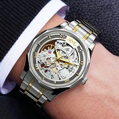 White 904L Steel - White Leather - Automatic -41mm
