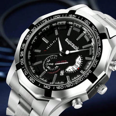 Black - White 904L Steel - Automatic -41mm