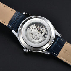 Hollow Black - Black Leather - Automatic -42mm
