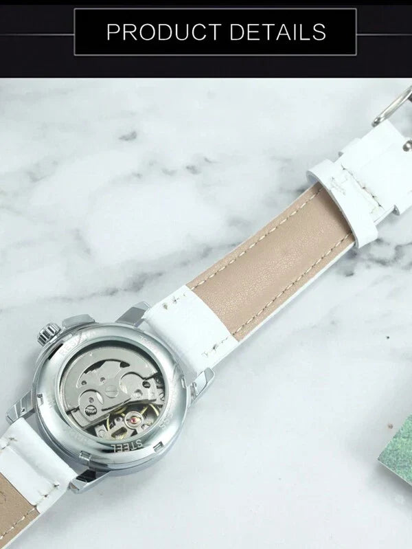 Blue - White Rubber - Automatic -41mm