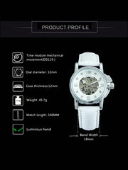 Blue - White Rubber - Automatic -41mm