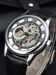 Black - Black Leather - Automatic -41mm