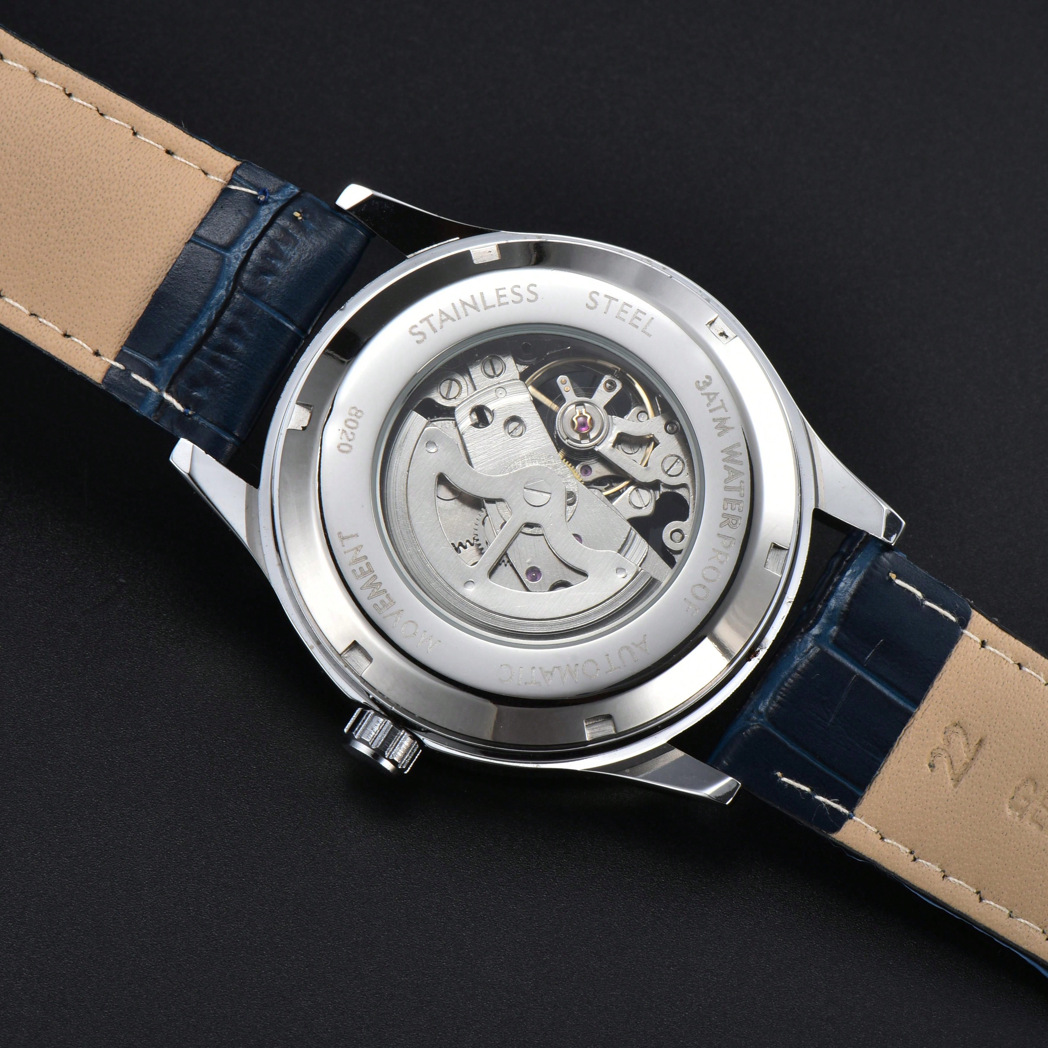 Black - Black Leather - Automatic -41mm
