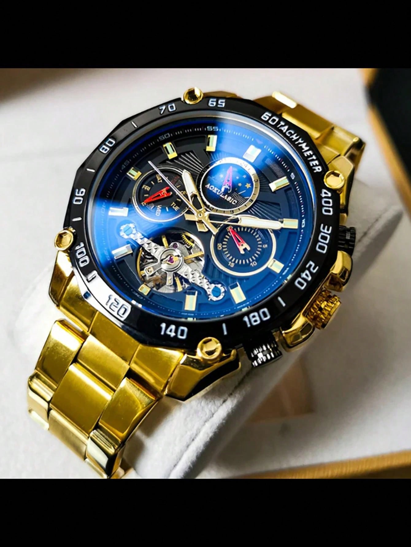 Black - Black 904L Steel - Automatic -41mm