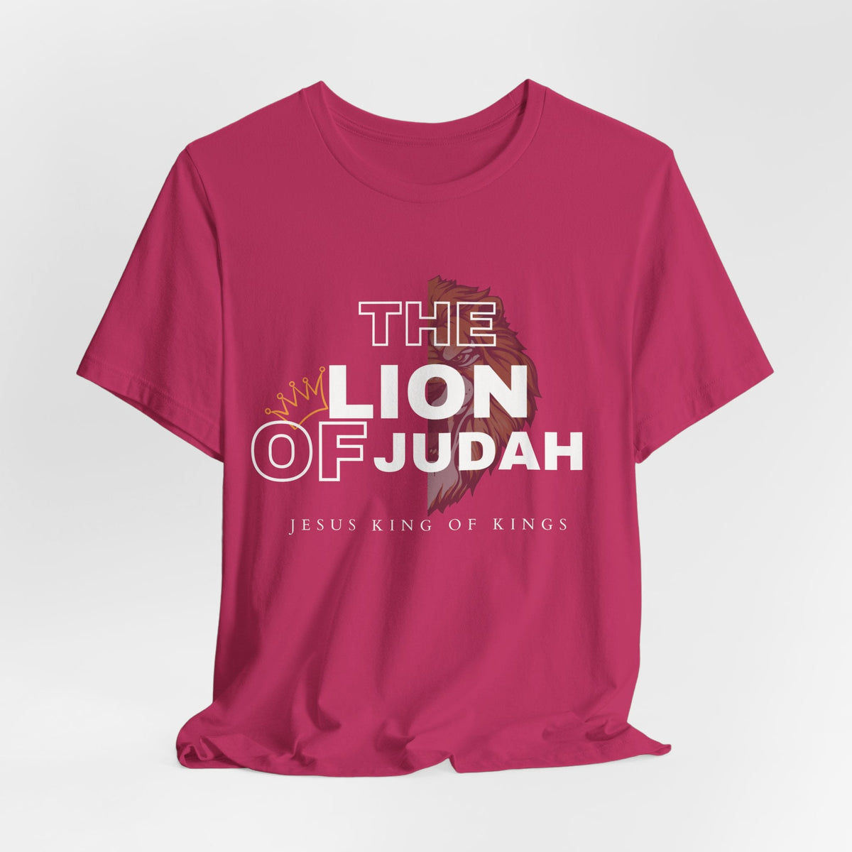 The Lion of Judah Inspirational Christian T-Shirt