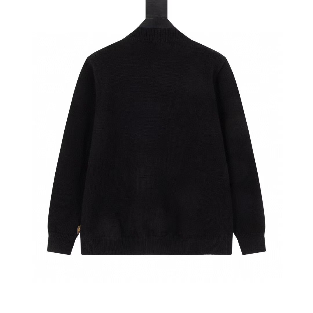 Wool cashmere blend sweater