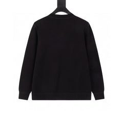 Wool round neck sweater