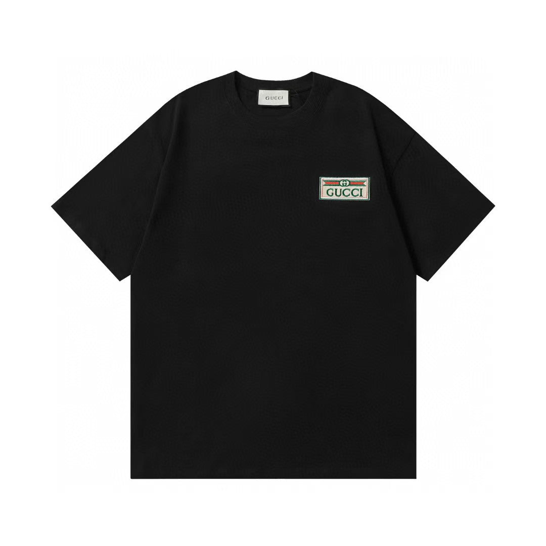 25ss early spring color embroidered T-shirt