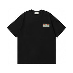 25ss early spring color embroidered T-shirt