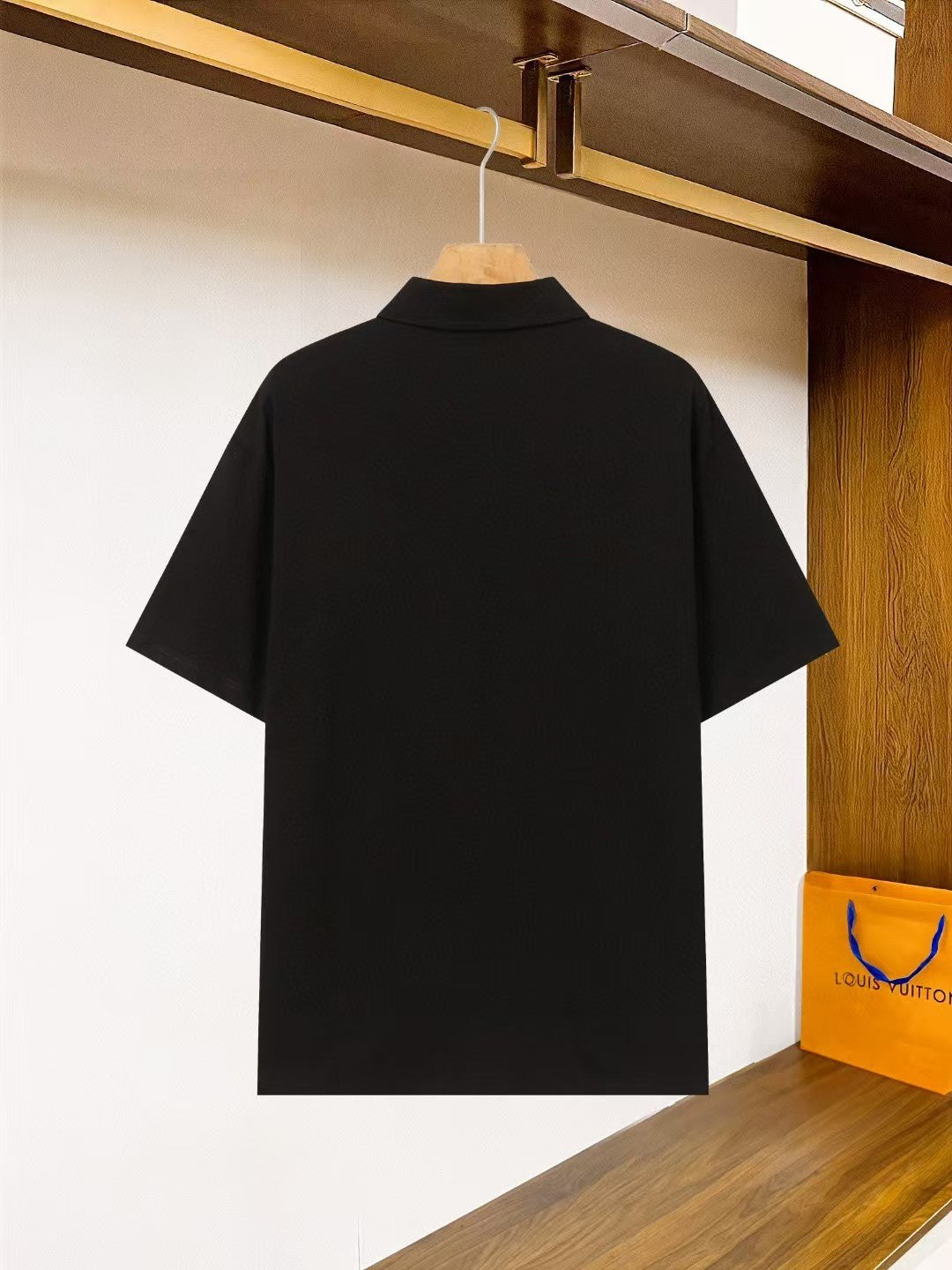 25ss early spring new cotton shoulder drop collar polo T shirt