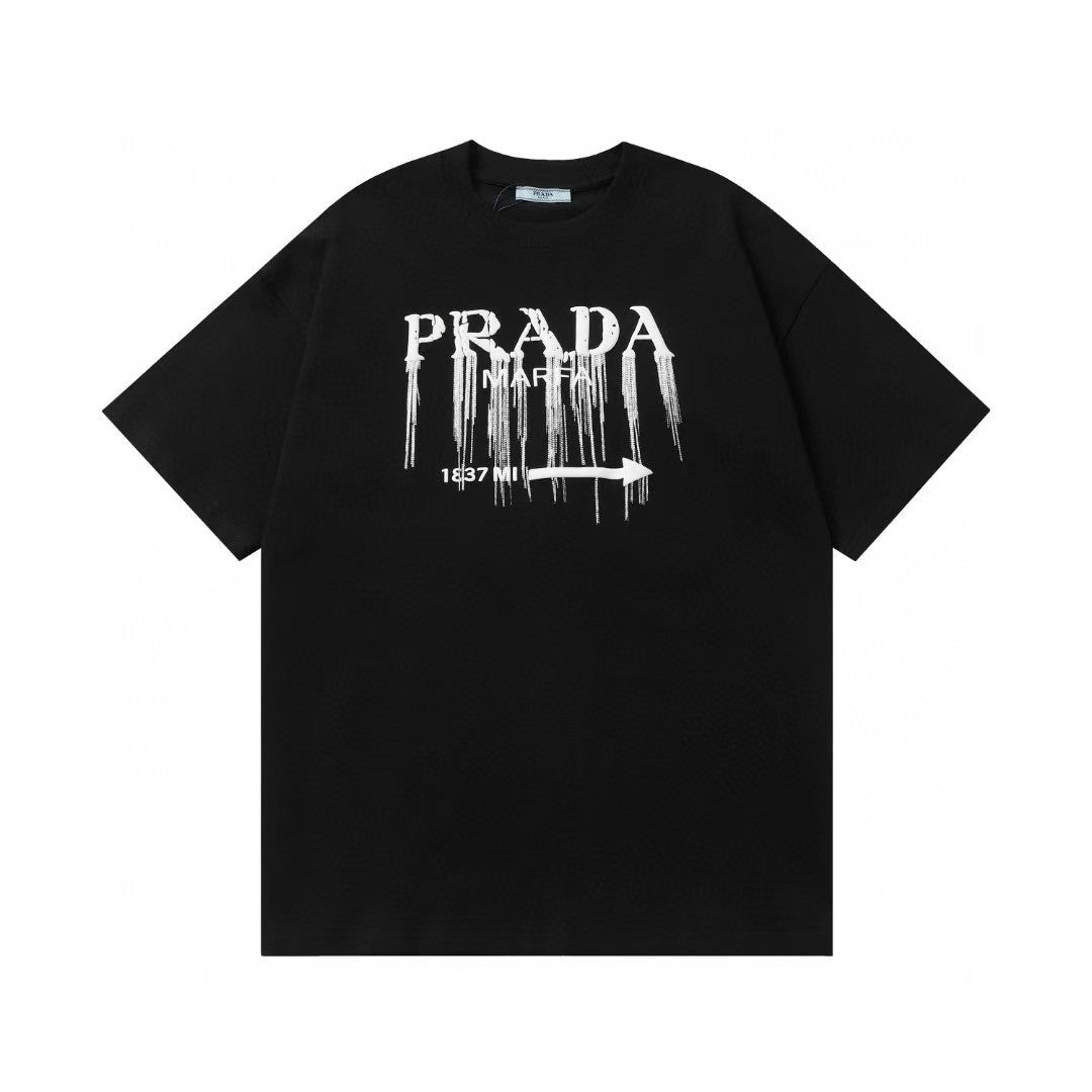 2055Early spring new round neck short sleeved T-shirt