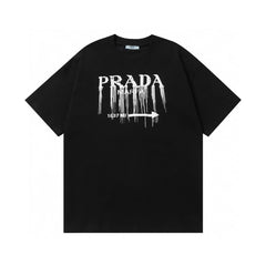 2055Early spring new round neck short sleeved T-shirt