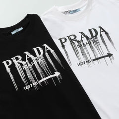 2055Early spring new round neck short sleeved T-shirt