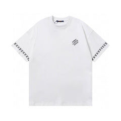 Early Spring New Round Neck Embroidered T-shirt