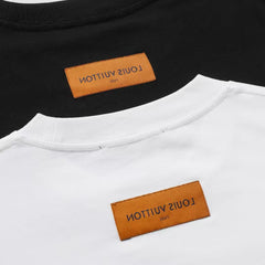 Early Spring New Round Neck Embroidered T-shirt