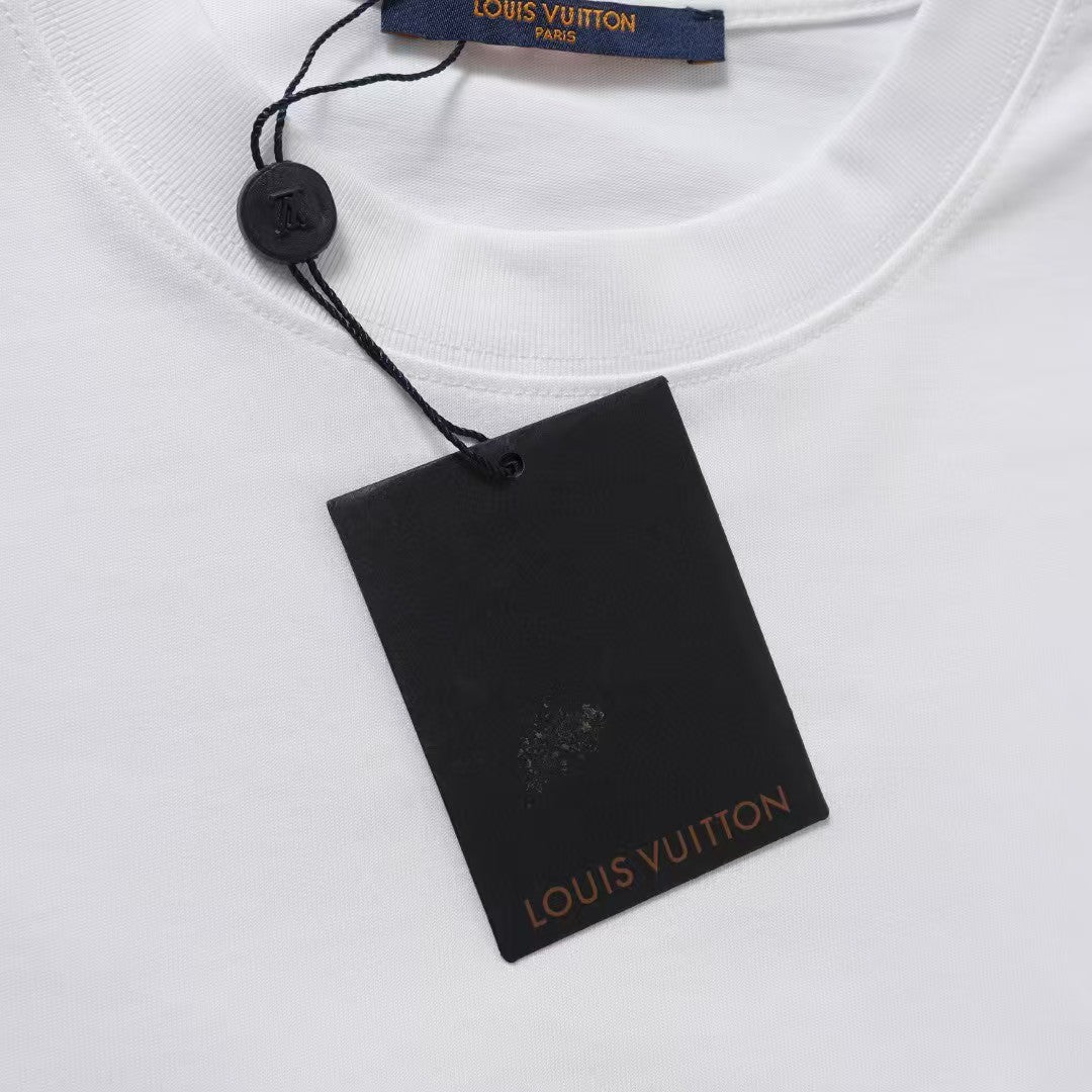 Early Spring New Round Neck Embroidered T-shirt