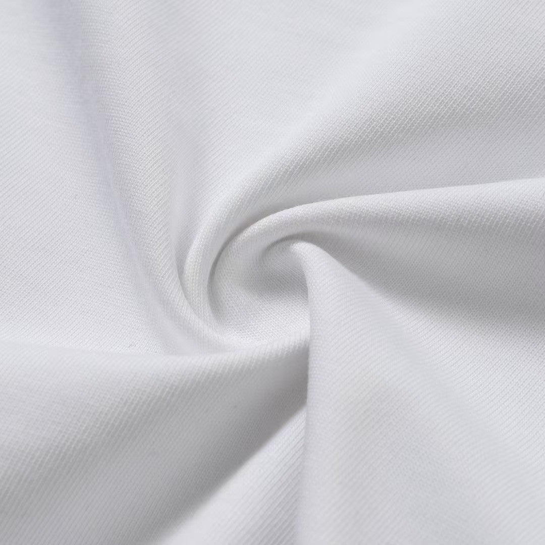 Early Spring New Round Neck Embroidered T-shirt