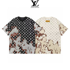Early spring new round neck printed T-shirt