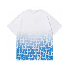 Early spring new round neck printed T-shirt