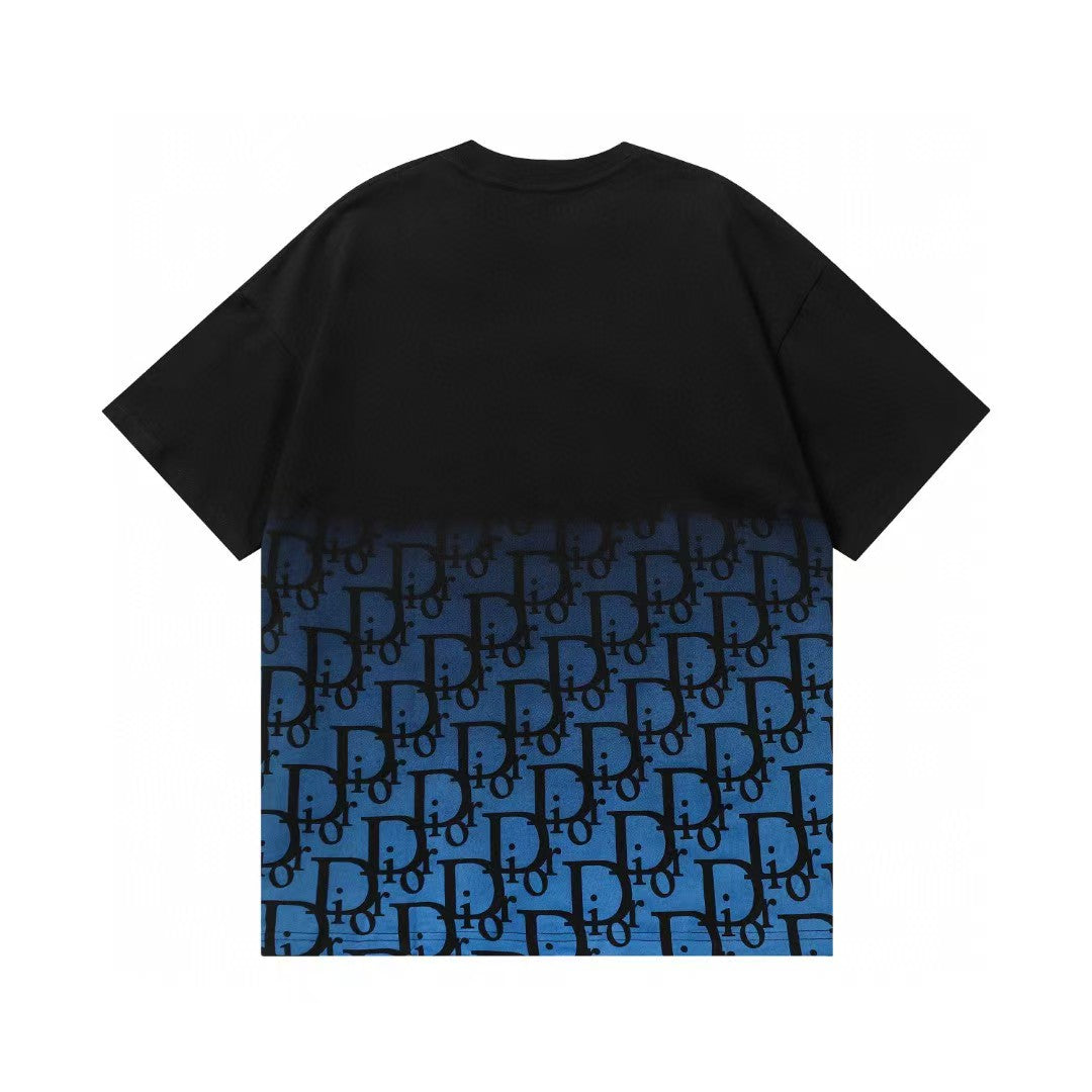 Early spring new round neck printed T-shirt