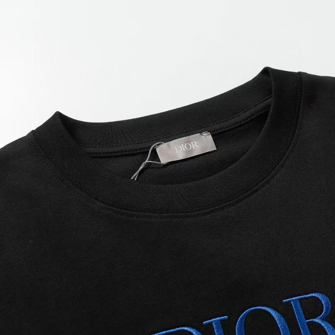 Early spring new round neck printed T-shirt