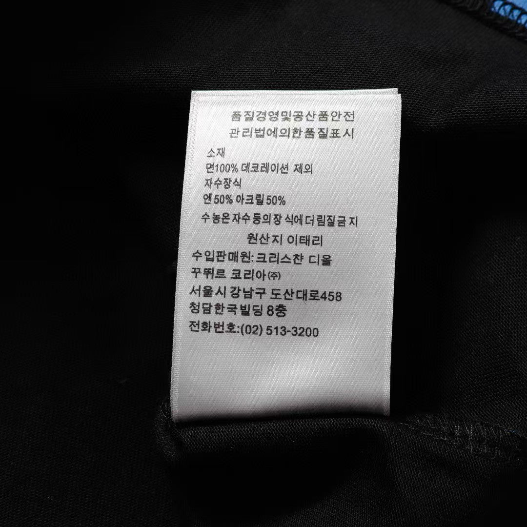Early spring new round neck printed T-shirt