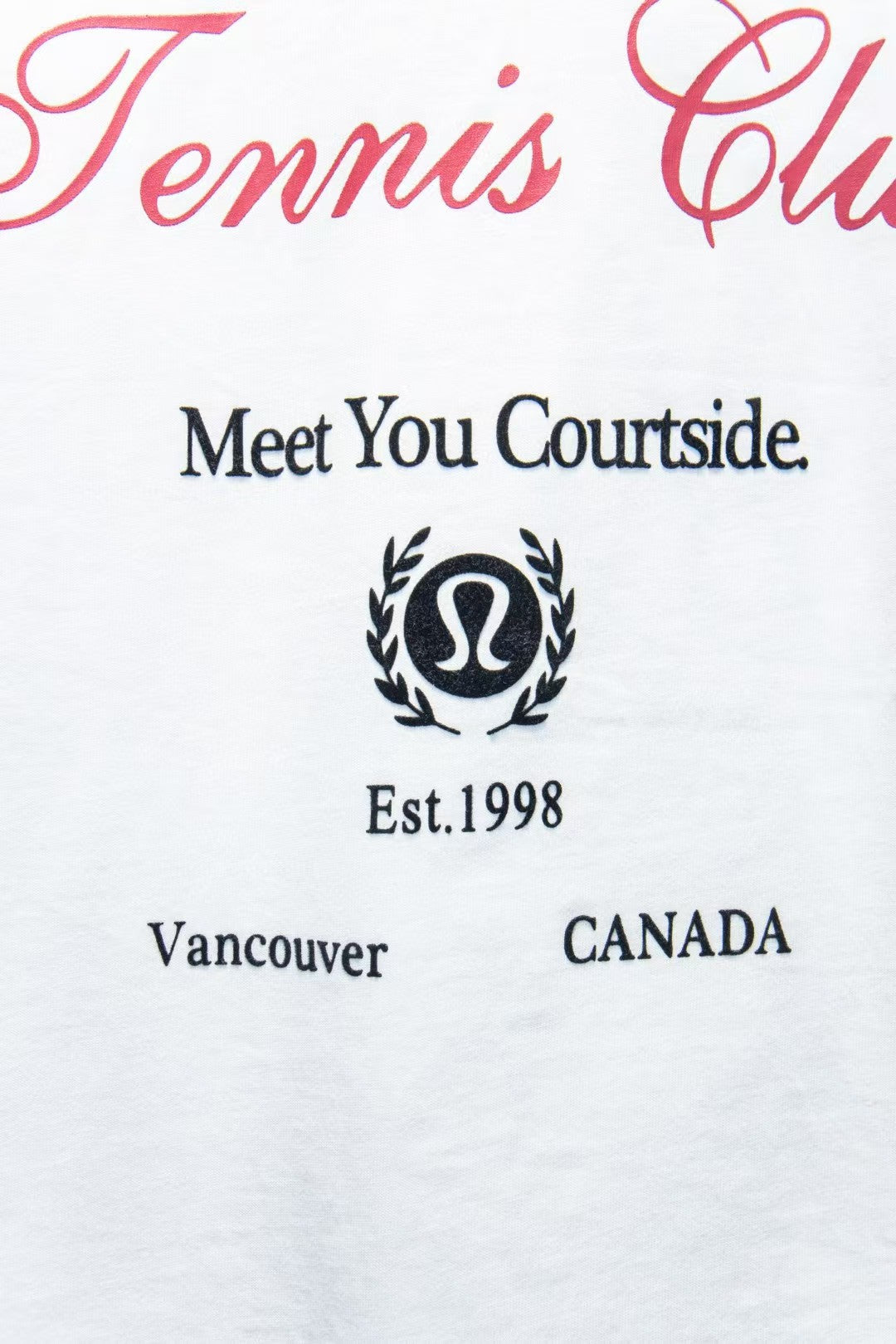 Early spring new round neck printed T-shirt