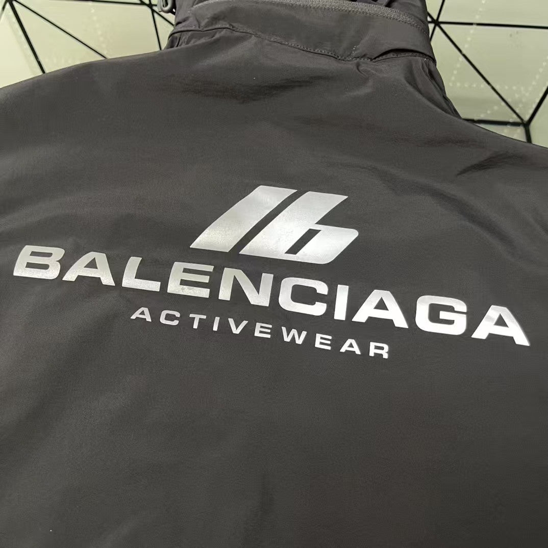 Laser reflective printed waterproof submachine jacket