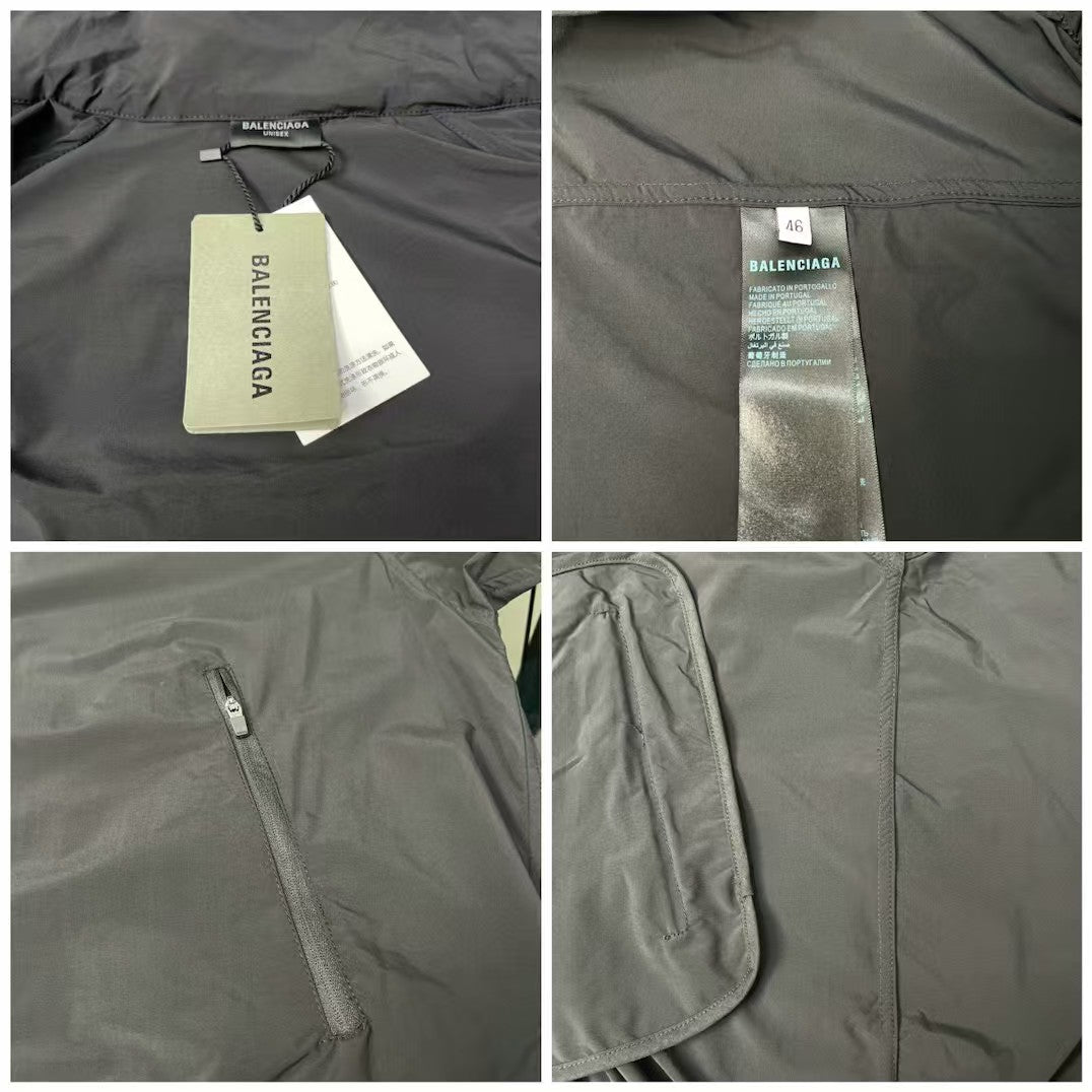 Laser reflective printed waterproof submachine jacket