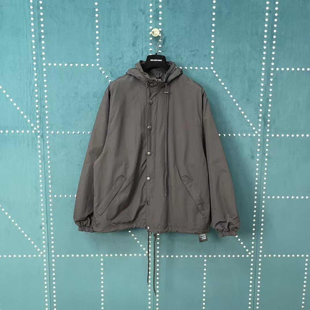 Yellow tape waterproof submachine jacket