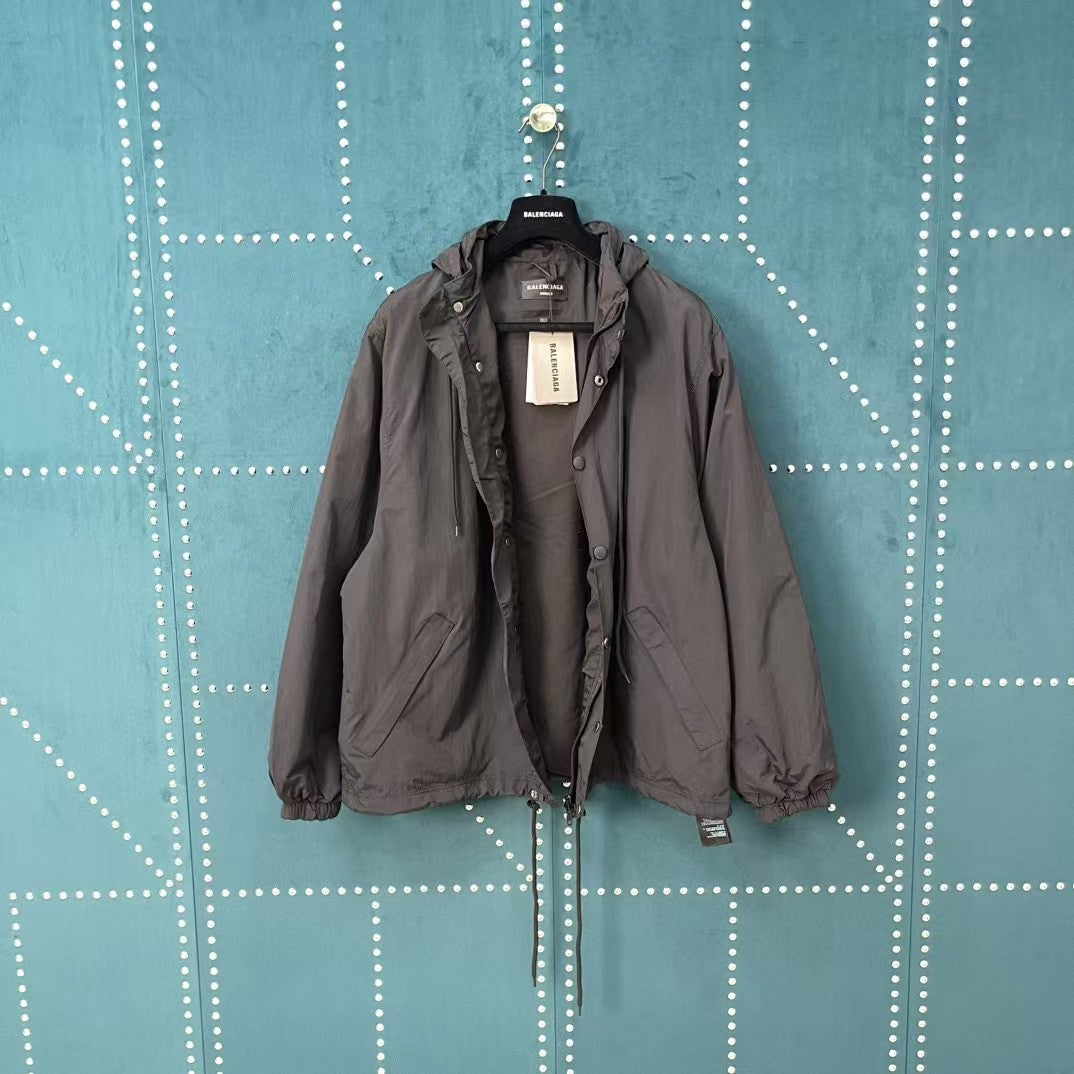 Yellow tape waterproof submachine jacket