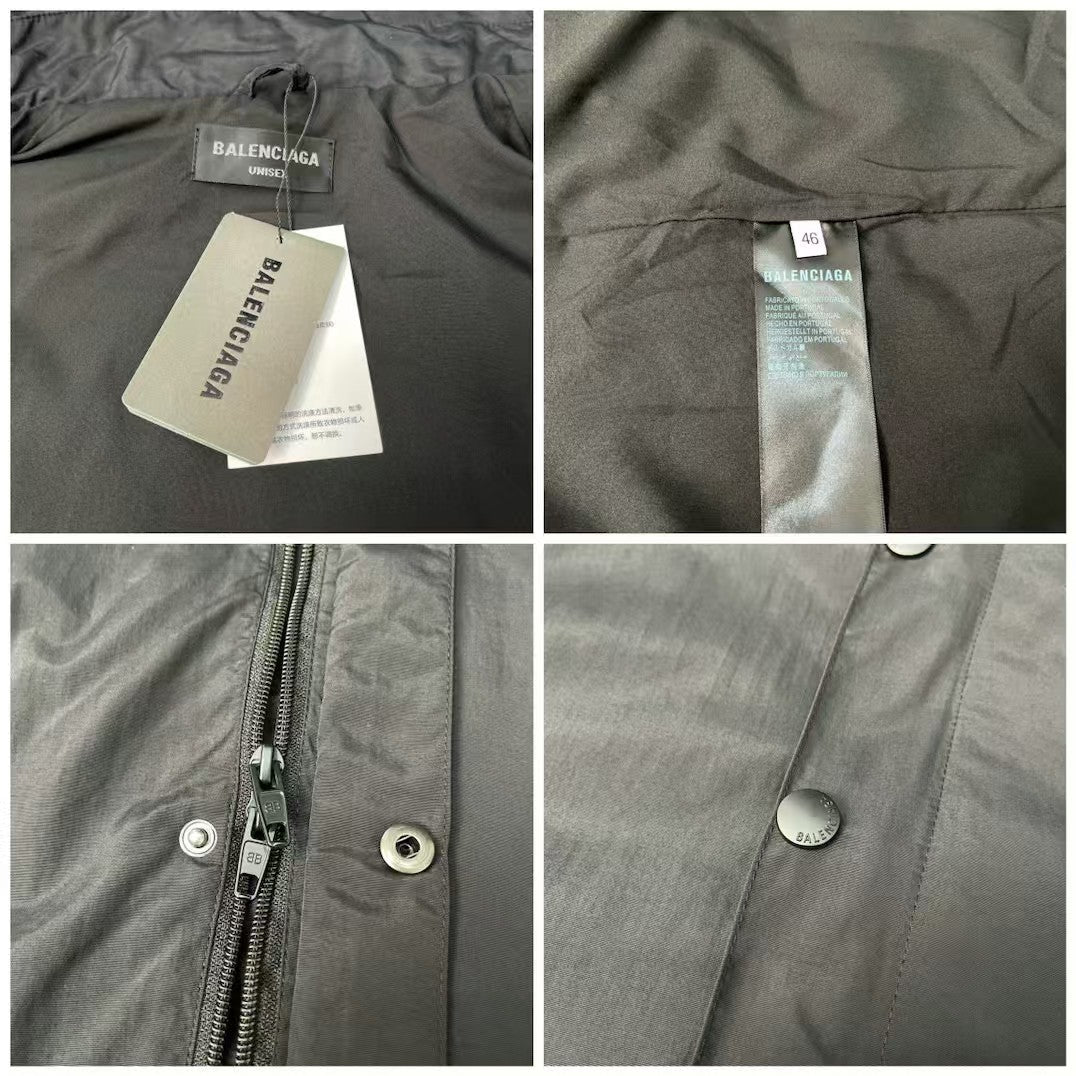 Yellow tape waterproof submachine jacket
