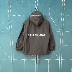 Back Logo Letter Waterproof Jacket