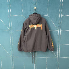 Metal rock flame waterproof jacket