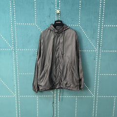 Bullet screen dark patterned jacquard assault jacket