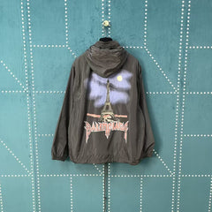 Surfing printed waterproof jacket
